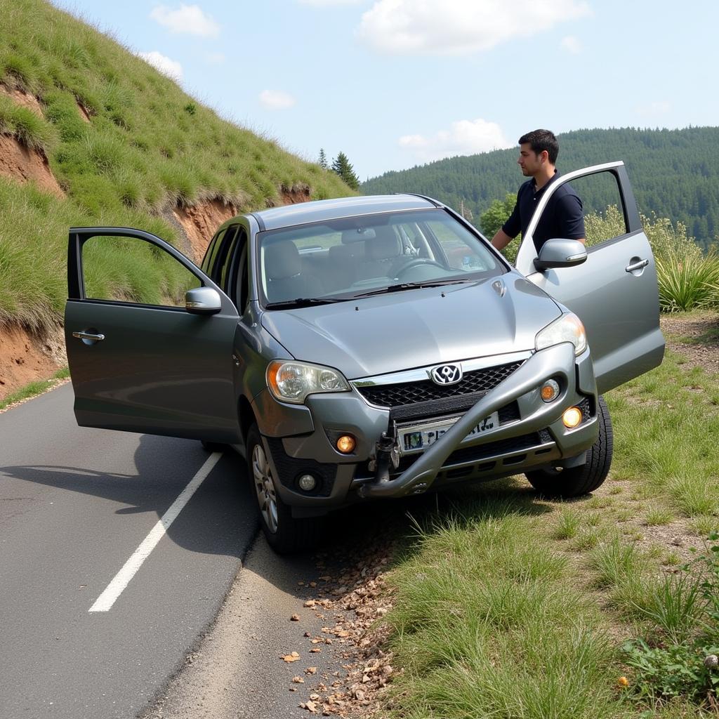 Car Rolling Backwards on a Hill Due to Clutch Problems