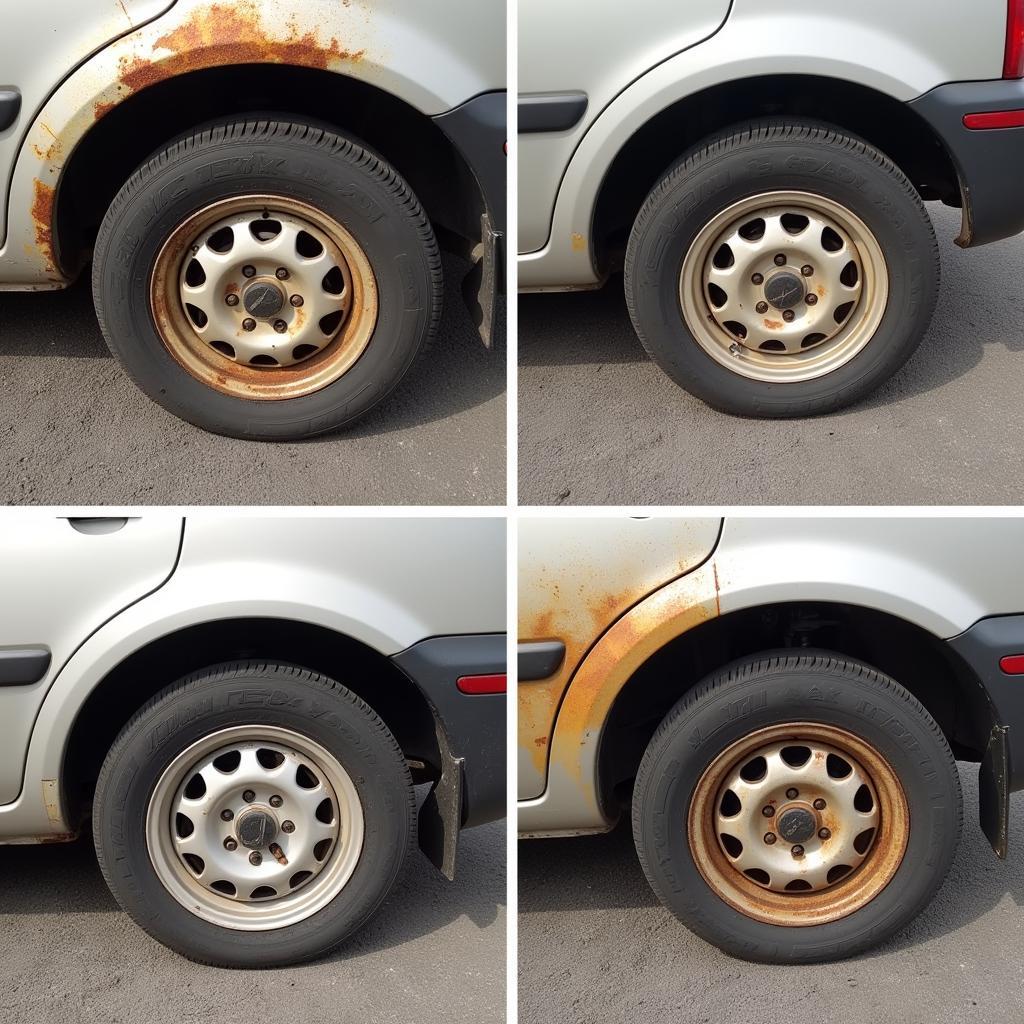 Car Rust Identification on Wheel Well