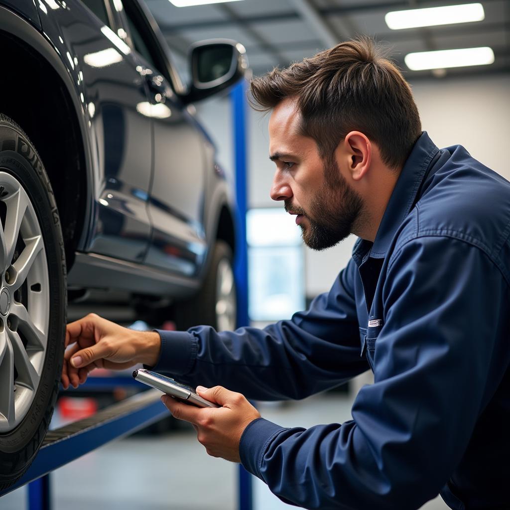 Car safety inspection