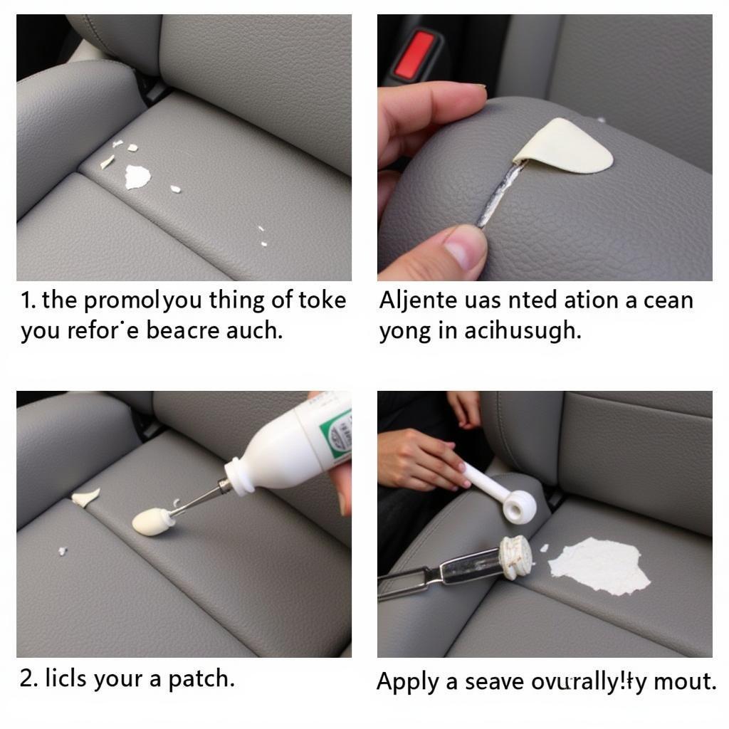 Car Seat Upholstery Repair Guide