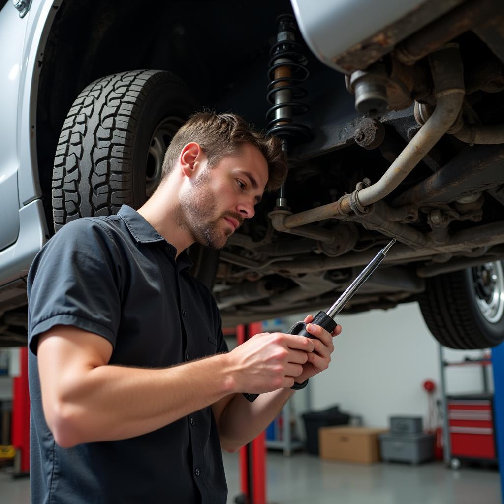 Car Shaking Diagnosis at Mechanic