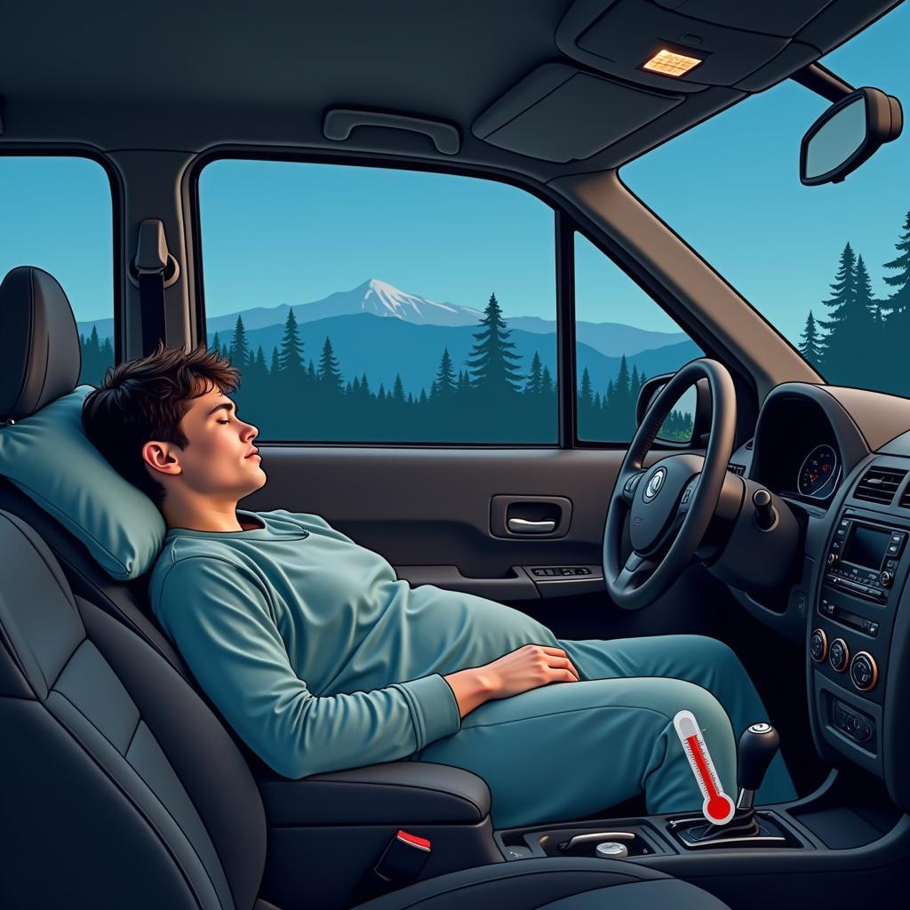 Car Sleep Discomfort and Health Issues