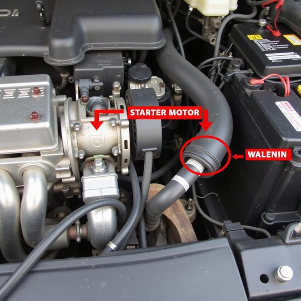 Car Starter Solenoid Location