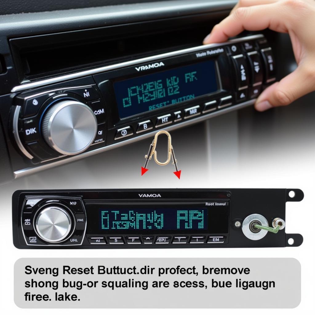 Car Stereo Reset Button Location