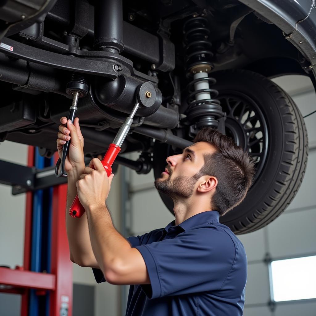 Car Suspension Inspection