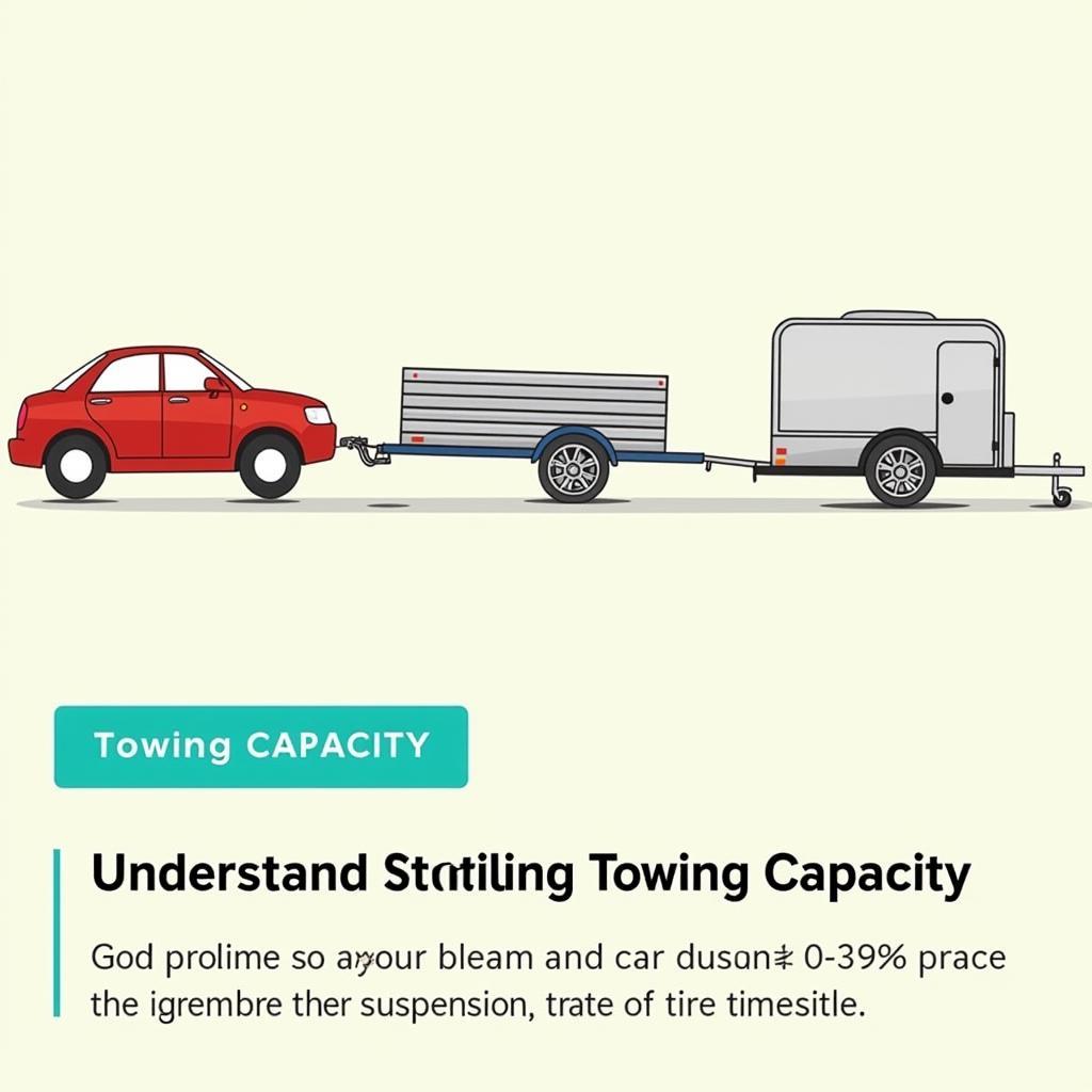 Car Towing Heavy Load - Potential Problems