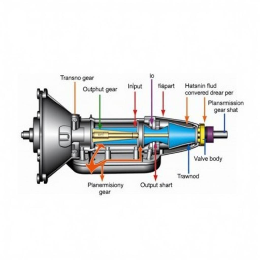 Car Transmission Diagram