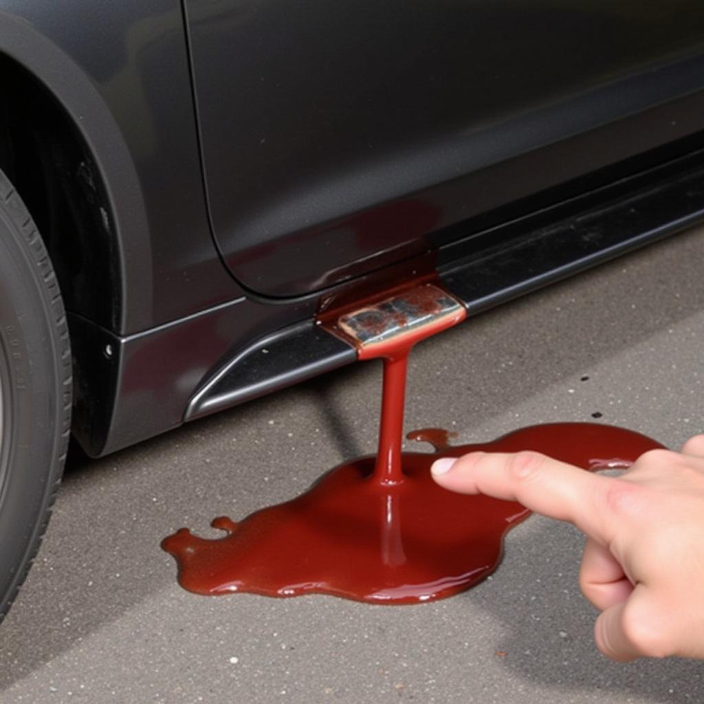 Car Transmission Fluid Leak