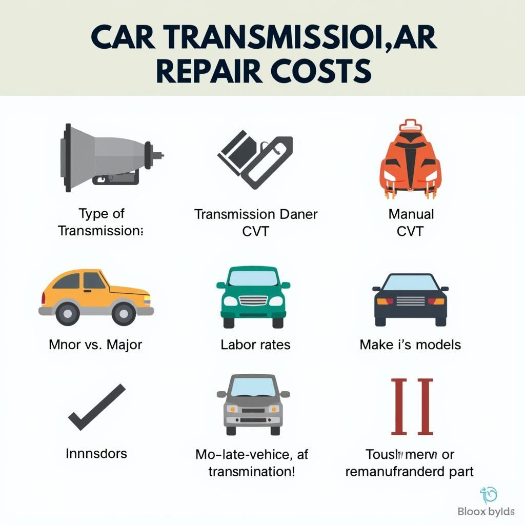 Car Transmission Repair Cost Factors