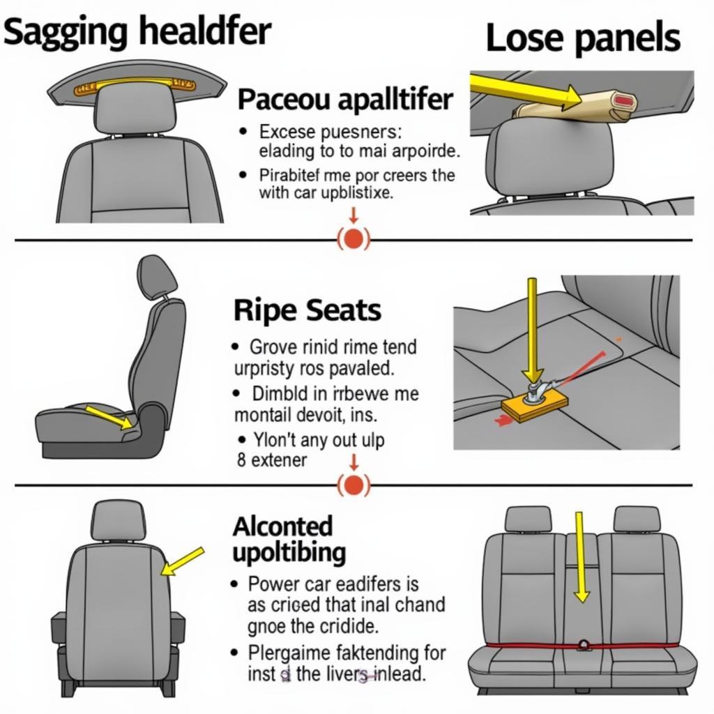 Common Car Upholstery Problems and Their Solutions