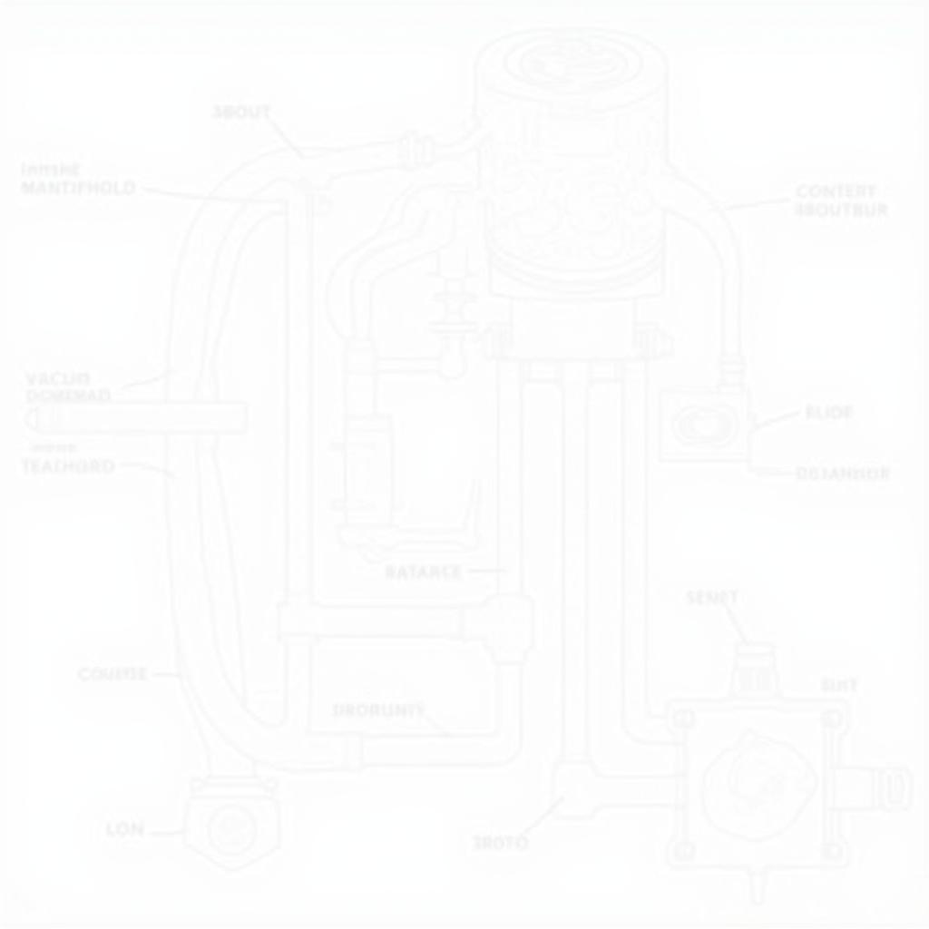 Diagram of a Car's Vacuum System