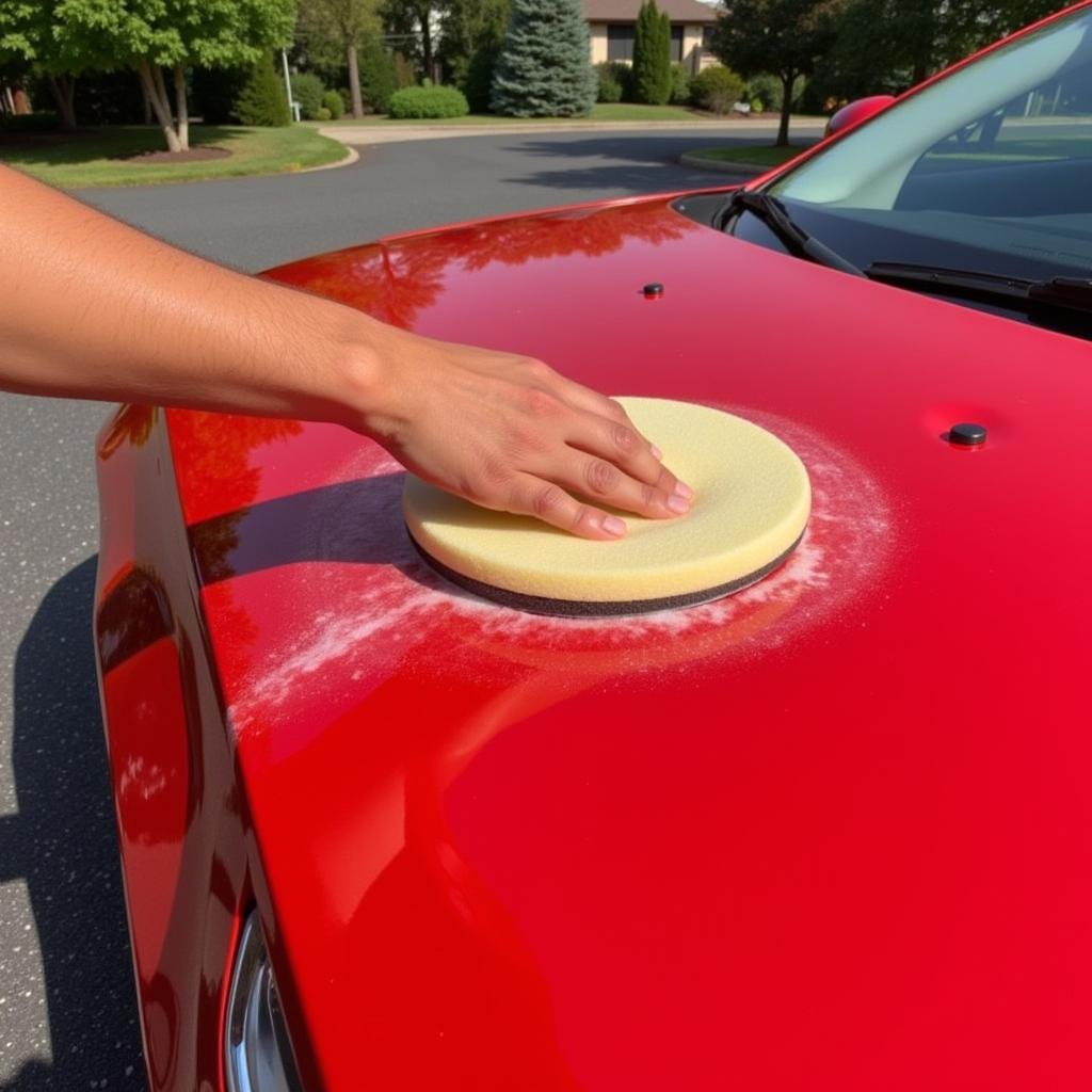 Waxing a Car for Paint Protection