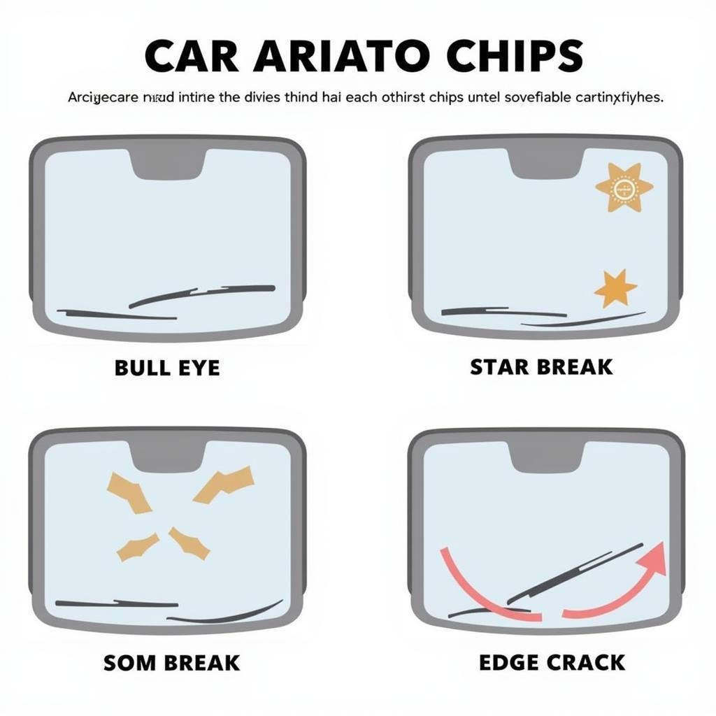 Different Types of Car Window Chips