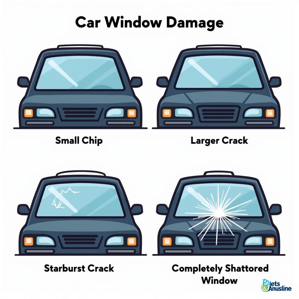 Types of Car Window Damage