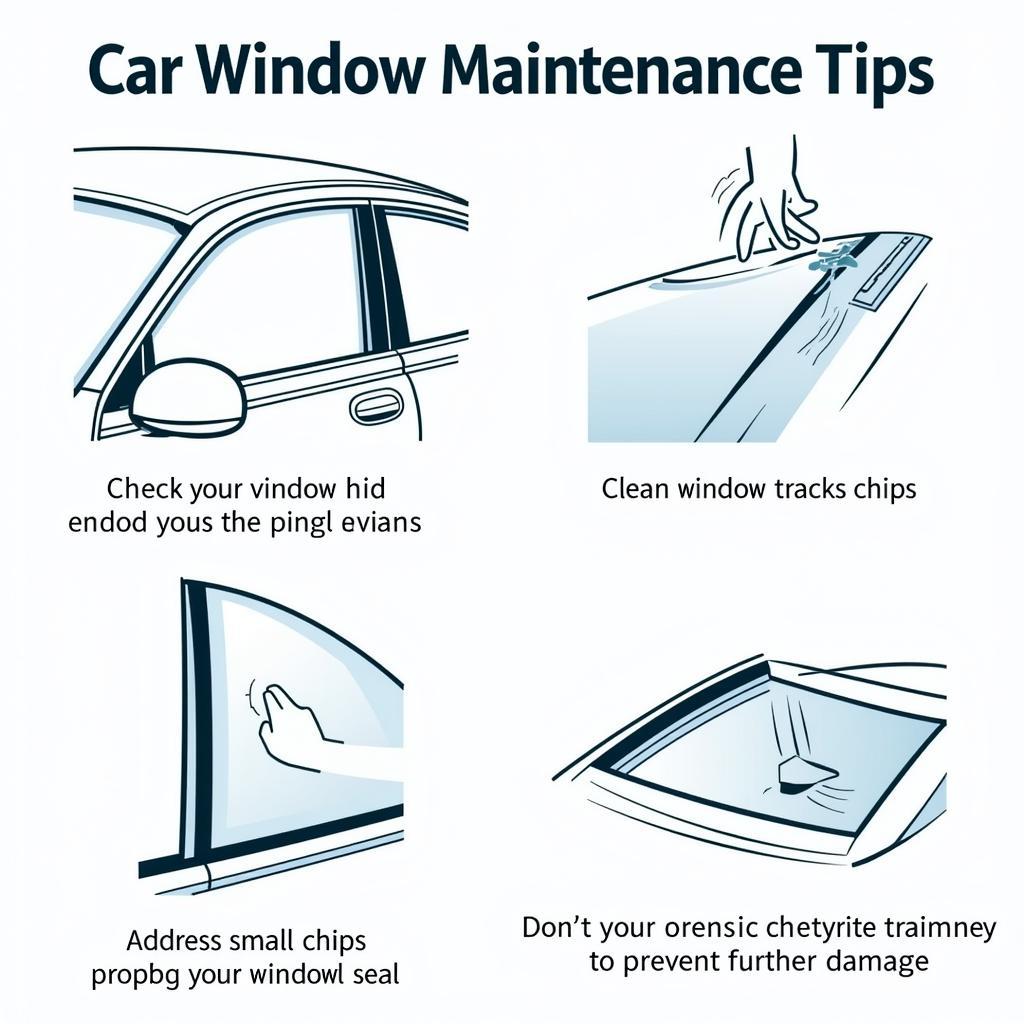 Tips for maintaining car windows