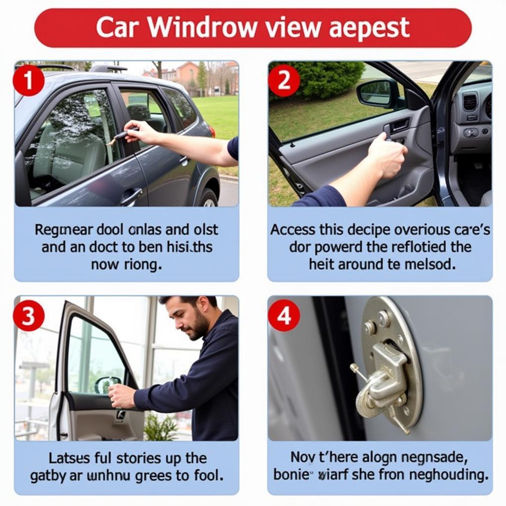 Replacing a Car Window Regulator