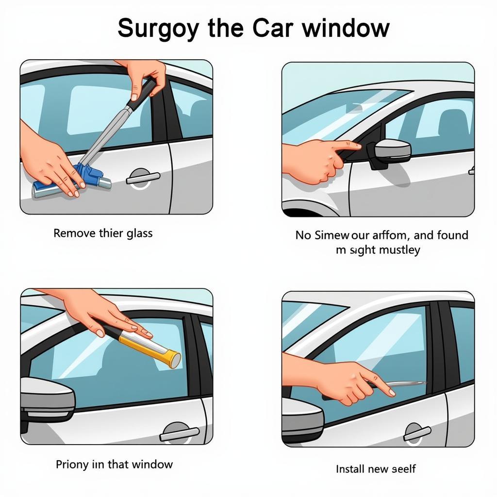 Car Window Replacement Process