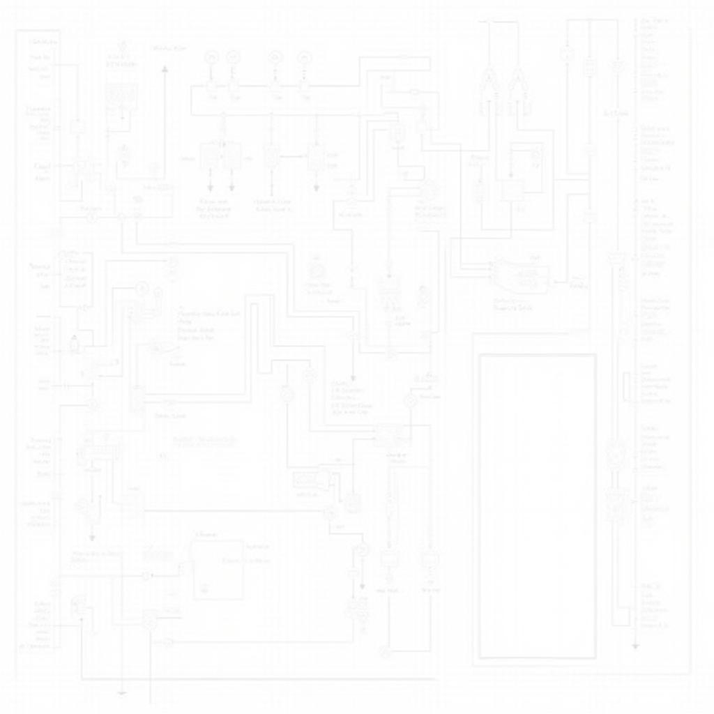 Car Wiring Diagram Showing Different Components and Circuits