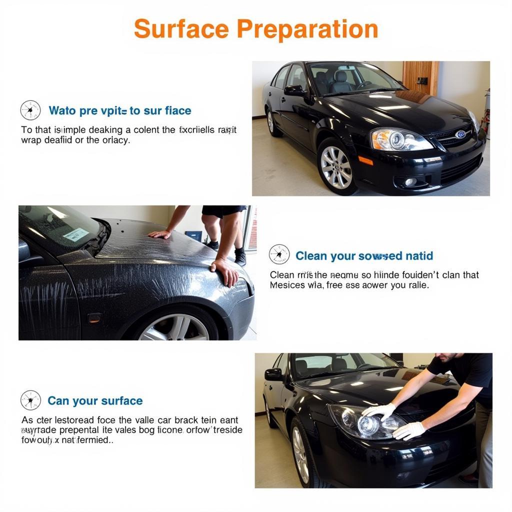 Car Wrap Surface Preparation Process