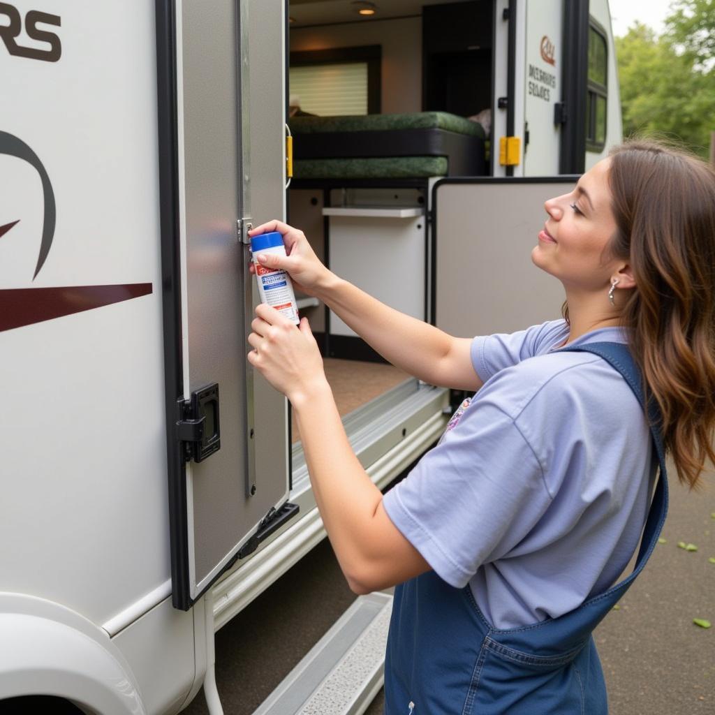 Maintaining Your Carado Motorhome Slide-Out