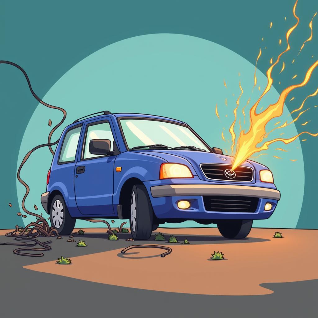 Cartoon Car Electrical Problems: Identifying and Resolving Common Issues