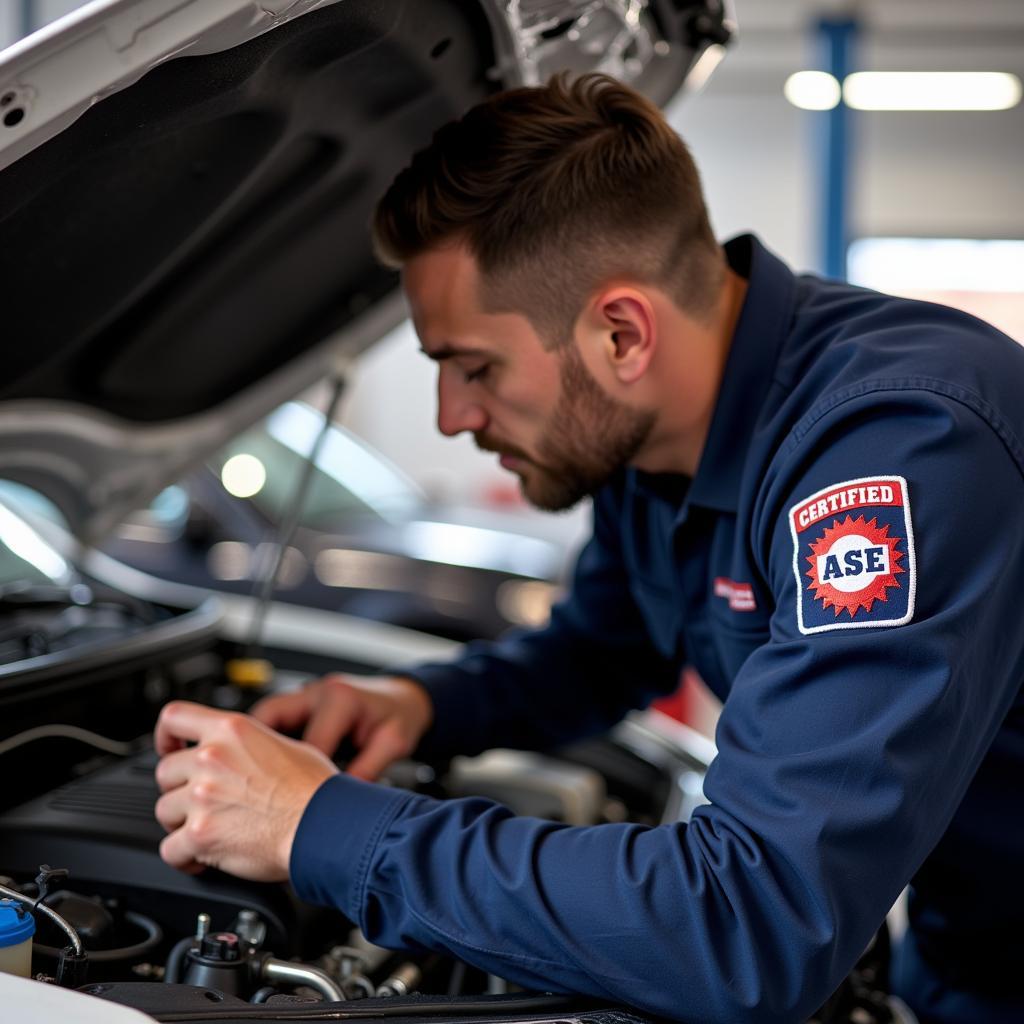 Certified Toyota Mechanic