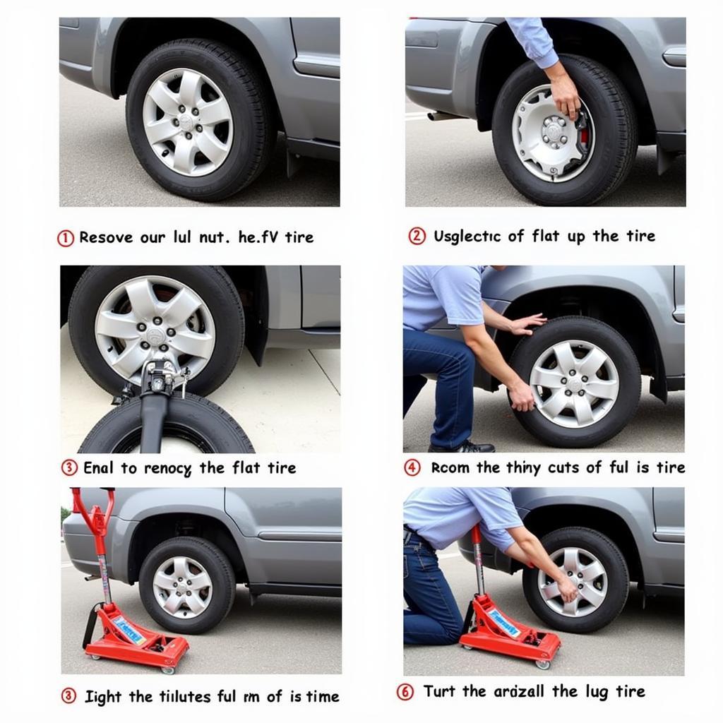 Changing a Flat Tire