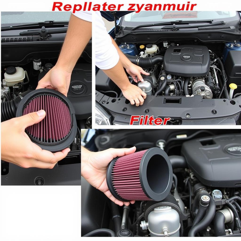 Replacing a Car Air Filter