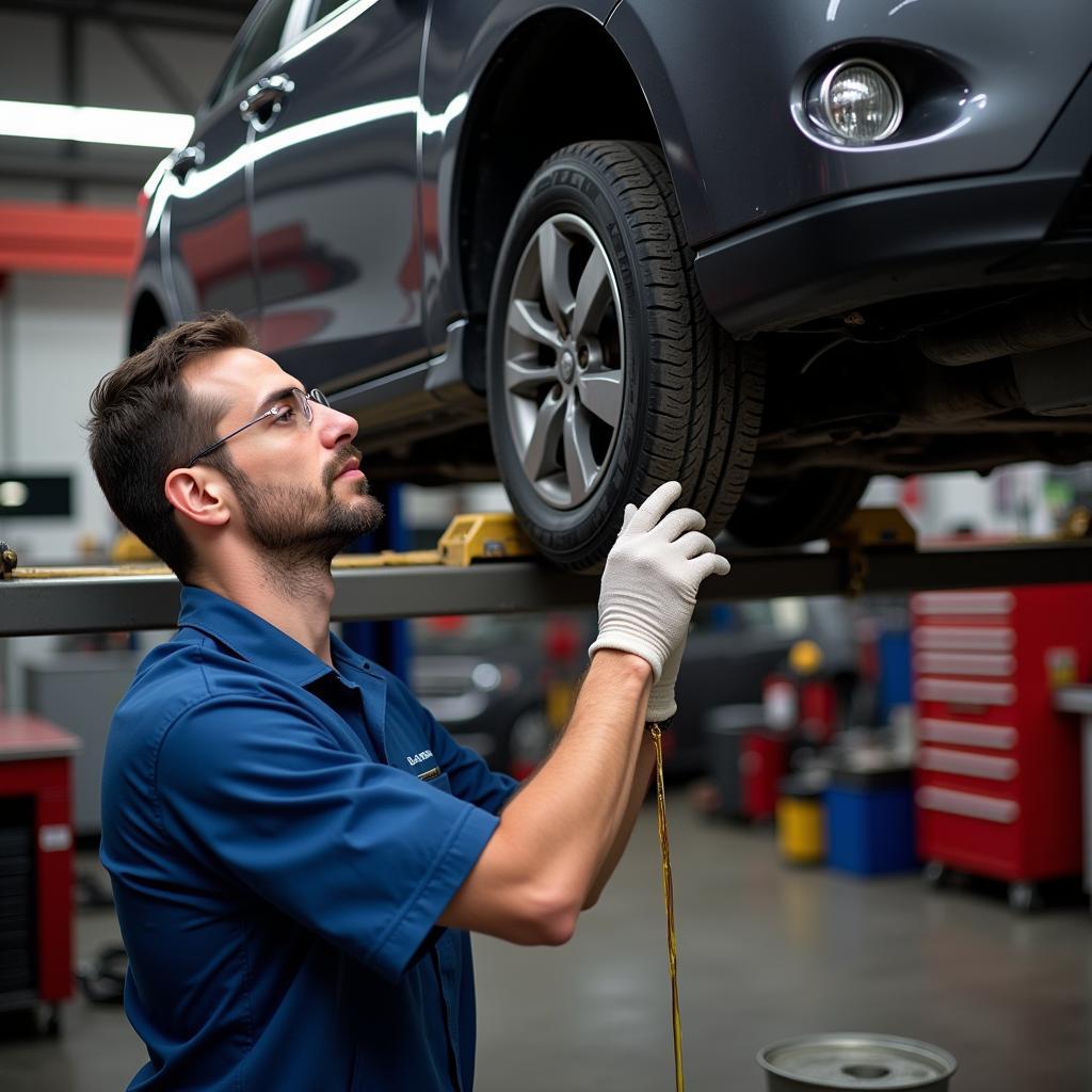 Changing Car Oil Regularly