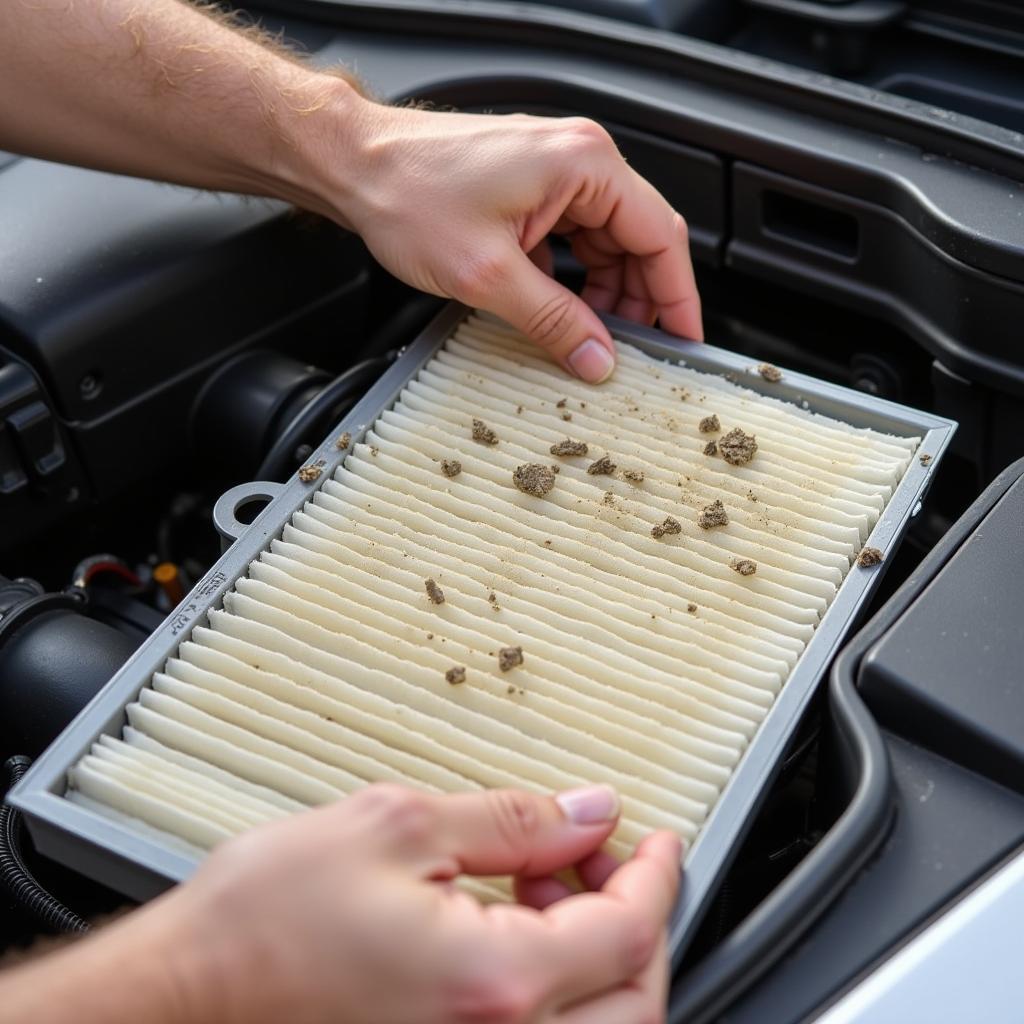 Checking a Car's Air Filter