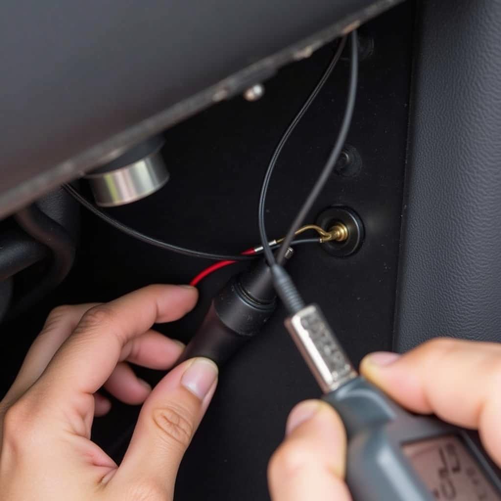 Checking Car Amplifier Ground Connection