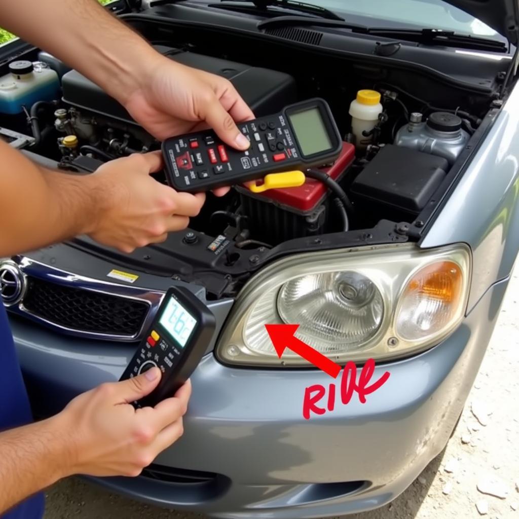 Checking Car Battery Voltage in the Philippines