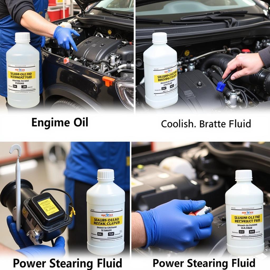 Checking Car Fluids