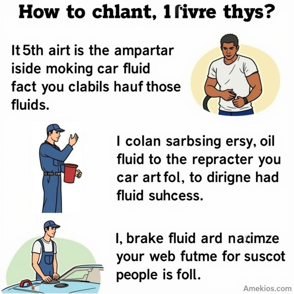 Checking Car Fluids