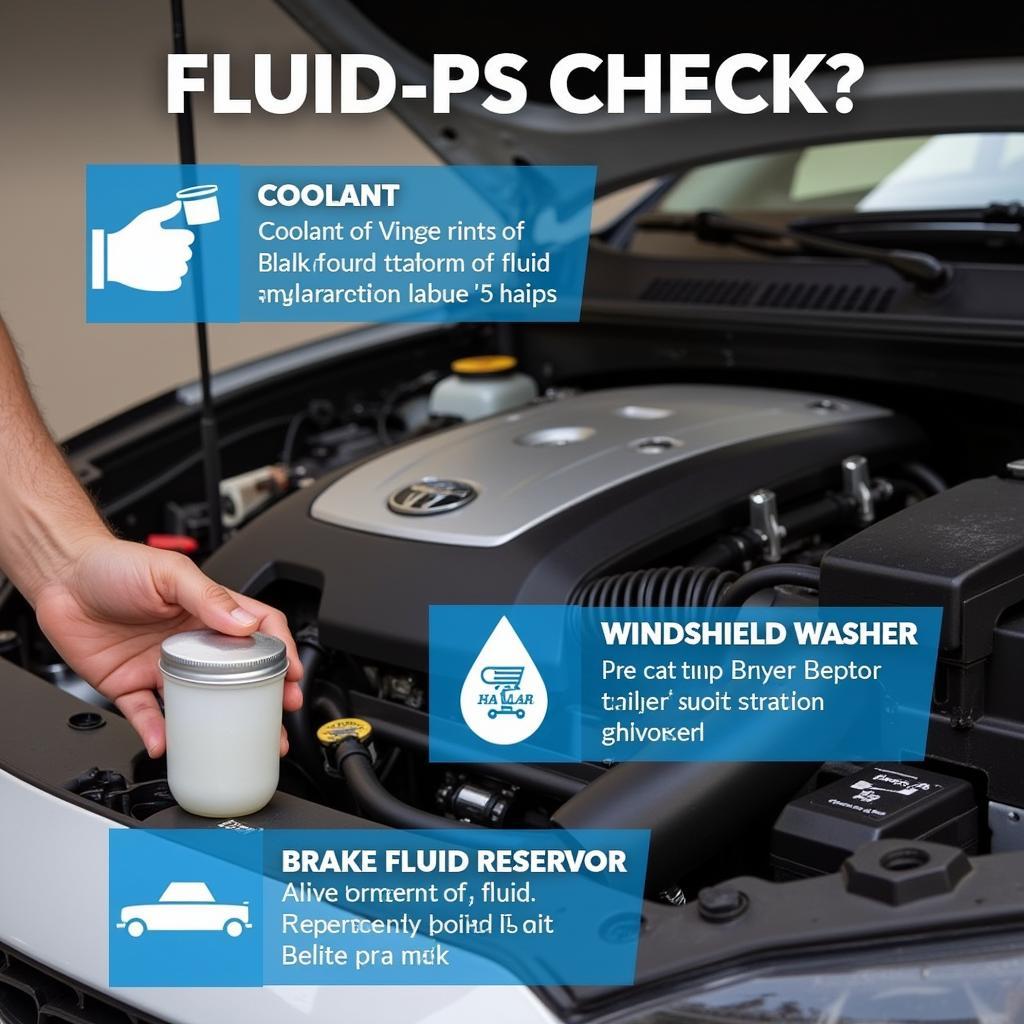 Checking Car Fluids