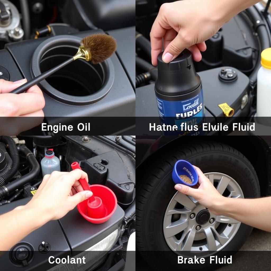 Checking Car Fluids