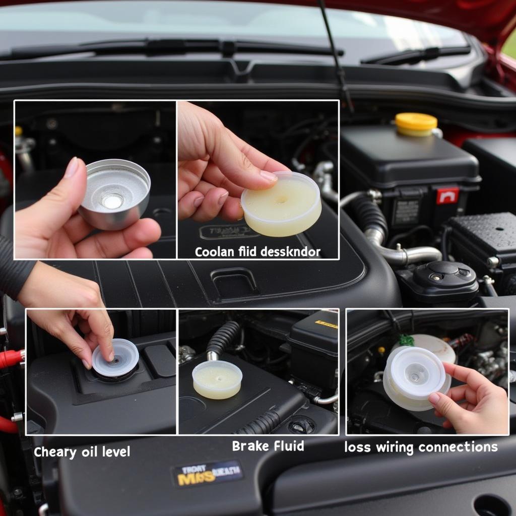 Checking Car Fluids and Electrical Connections