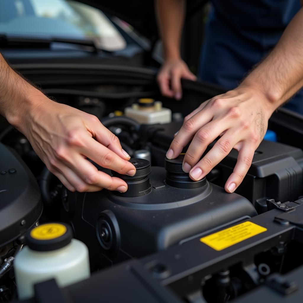 DIY Car Fluid Level Check