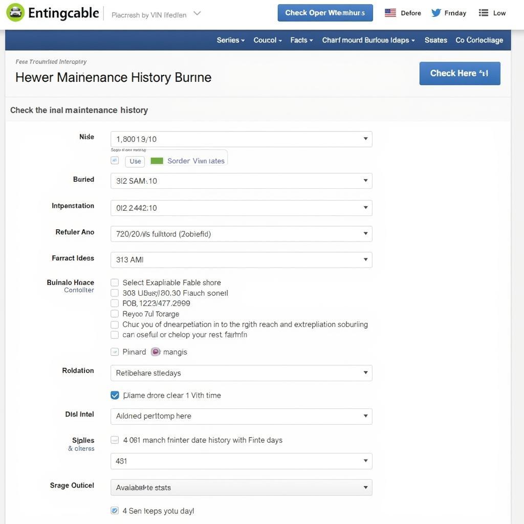 Checking Car Maintenance History Online