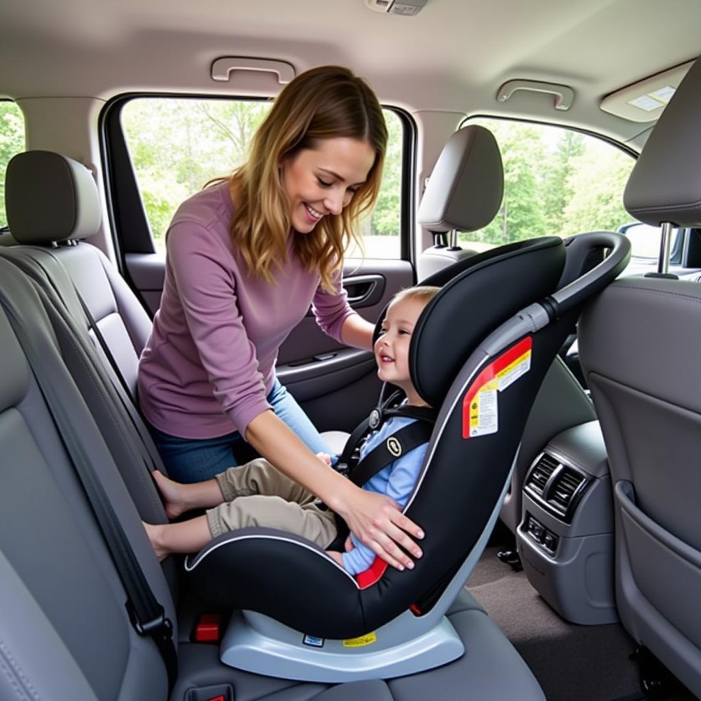 Checking Car Seat Installation Tightness