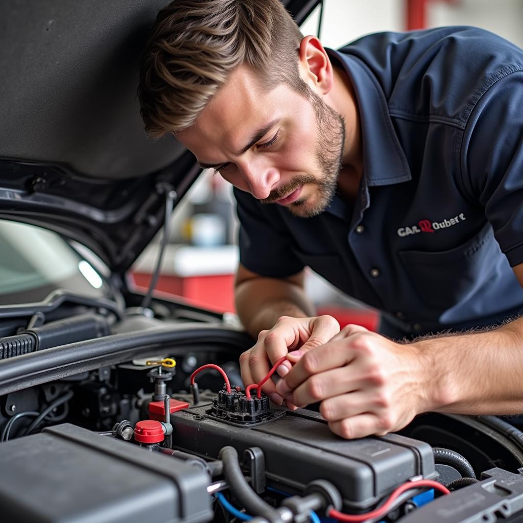 Checking Car Wiring for Damage