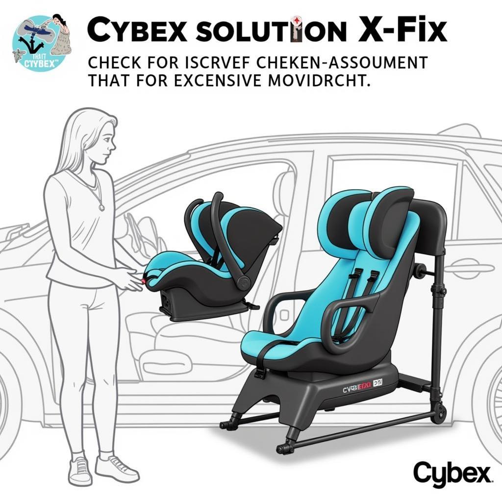 Checking Cybex Solution X Fix Installation for Secure Fit