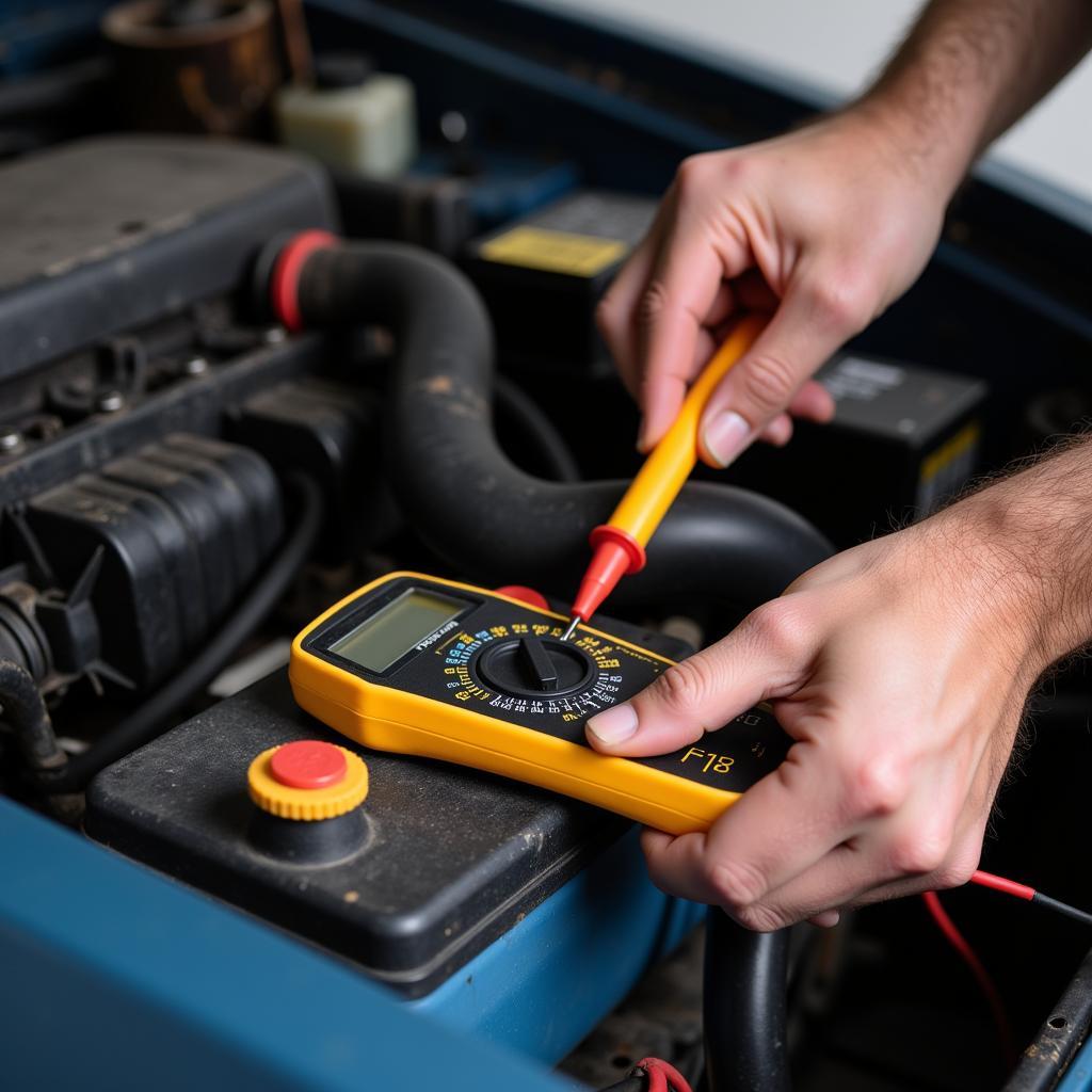 Checking Electrical System of an Old Car