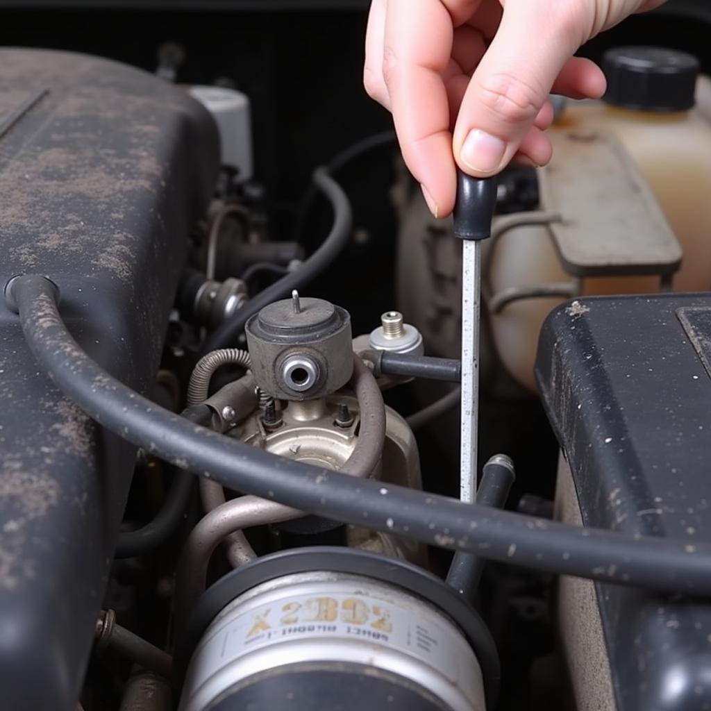 Checking Engine Oil After Storage Period