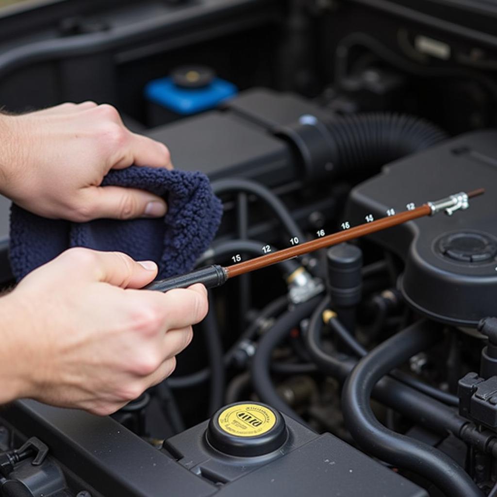 Checking Car Fluids