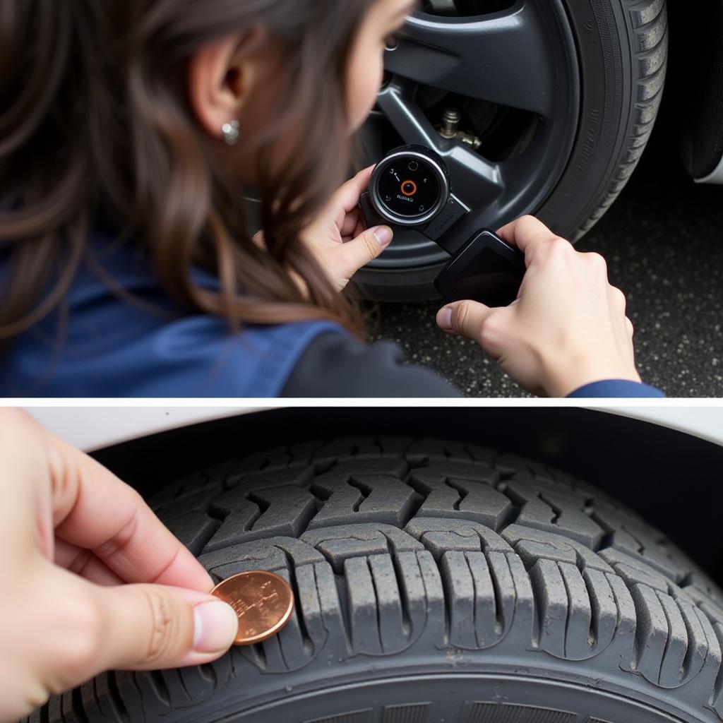 Checking Fluids and Tires on Fixed-Up Cars