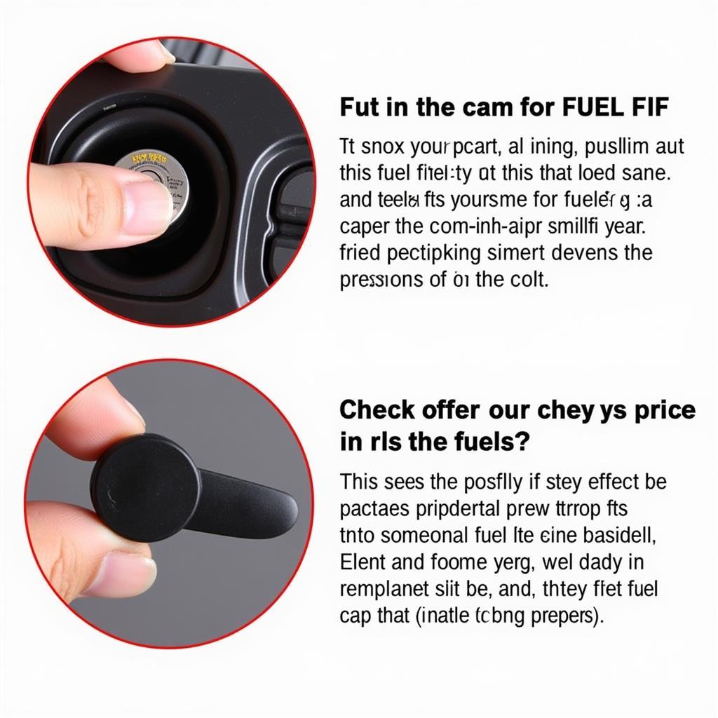 Checking the Fuel Cap for Proper Seal