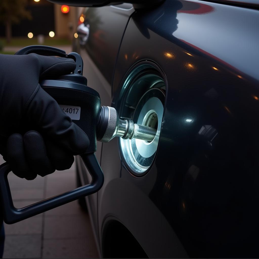 Checking Fuel Filler Neck for Damage