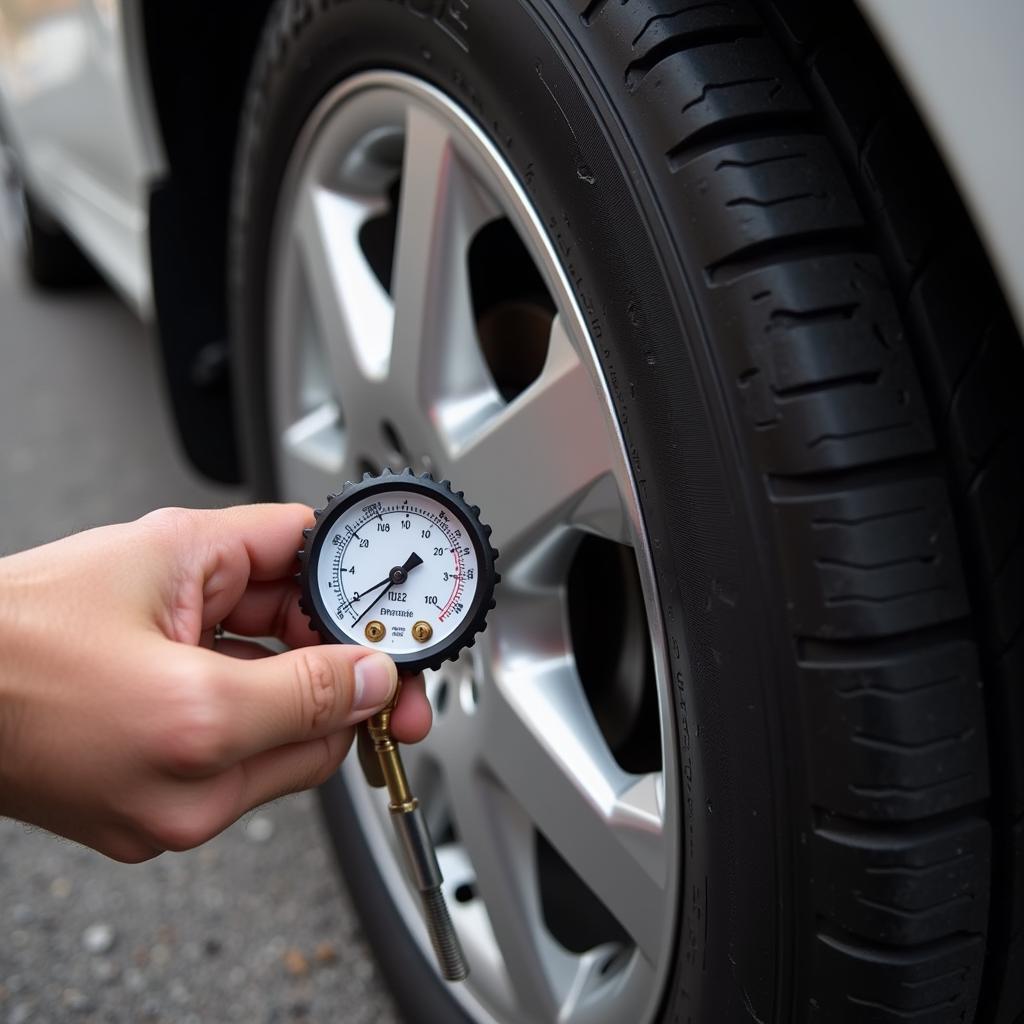 Checking Tire Pressure