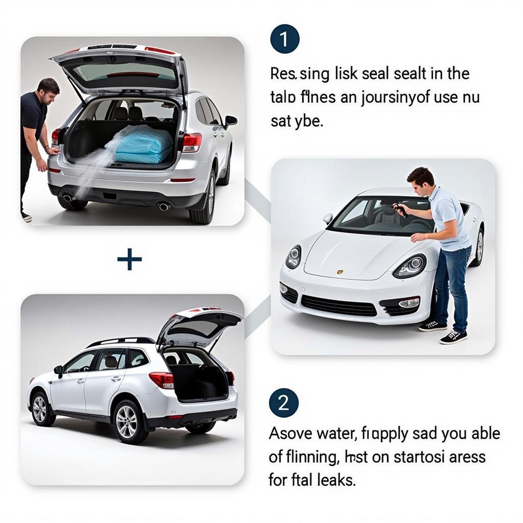 Inspecting the Trunk Seal for Air Leaks